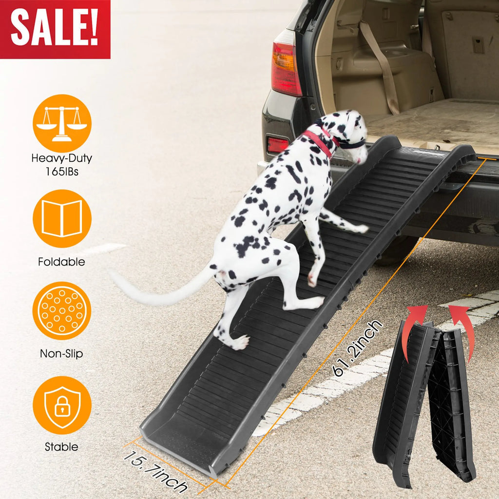 Foldable Pet Ramp Non Slip Safe Car Dog Ramp