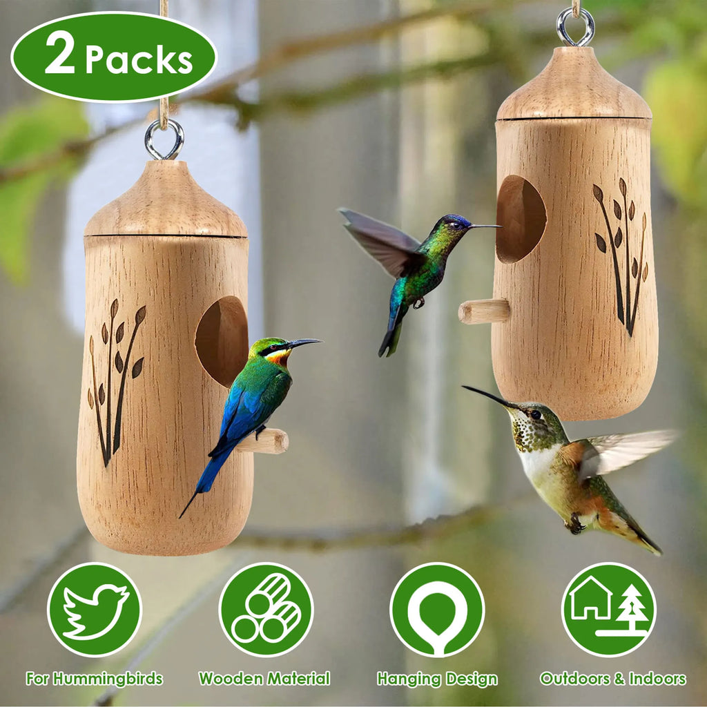2 Packs Humming Bird Houses