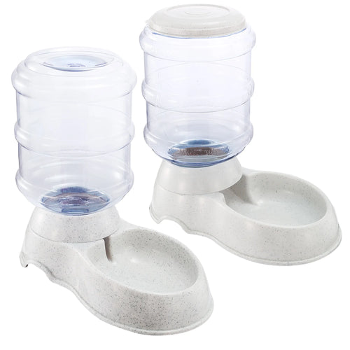 3.5L/1gal Pet Feeder Self-Dispensing Gravity Pets Food Dispenser