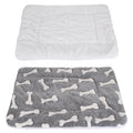 Dog Bed Mat Comfortable Flannel Dog Crate Pad