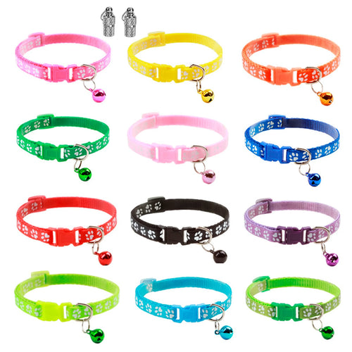 Cat Collar Adjustable Kitten Collar Pet Collar