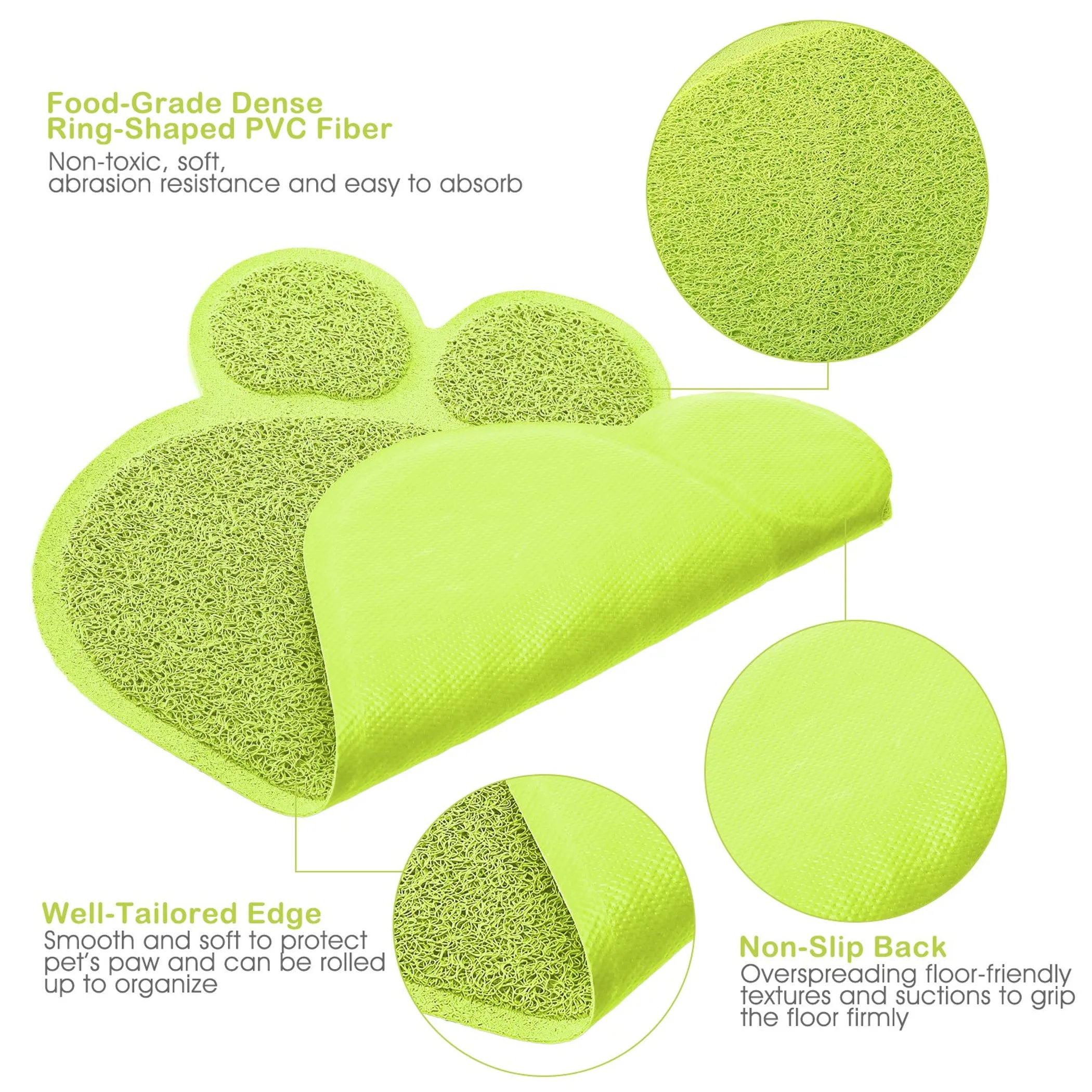 Dog Cat Bowl Mat