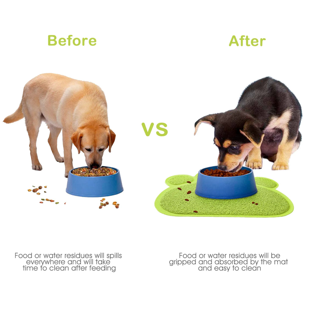 Dog Cat Bowl Mat
