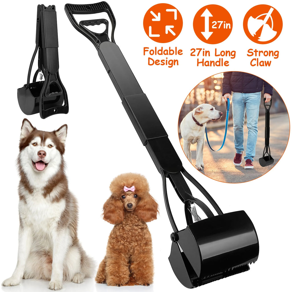 31.5in Pet Pooper Scooper Foldable