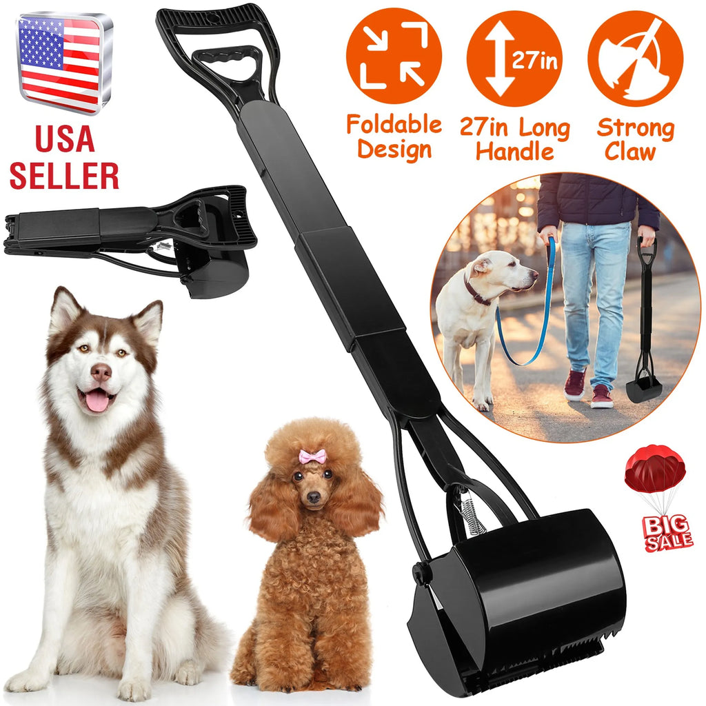 31.5in Pet Pooper Scooper Foldable