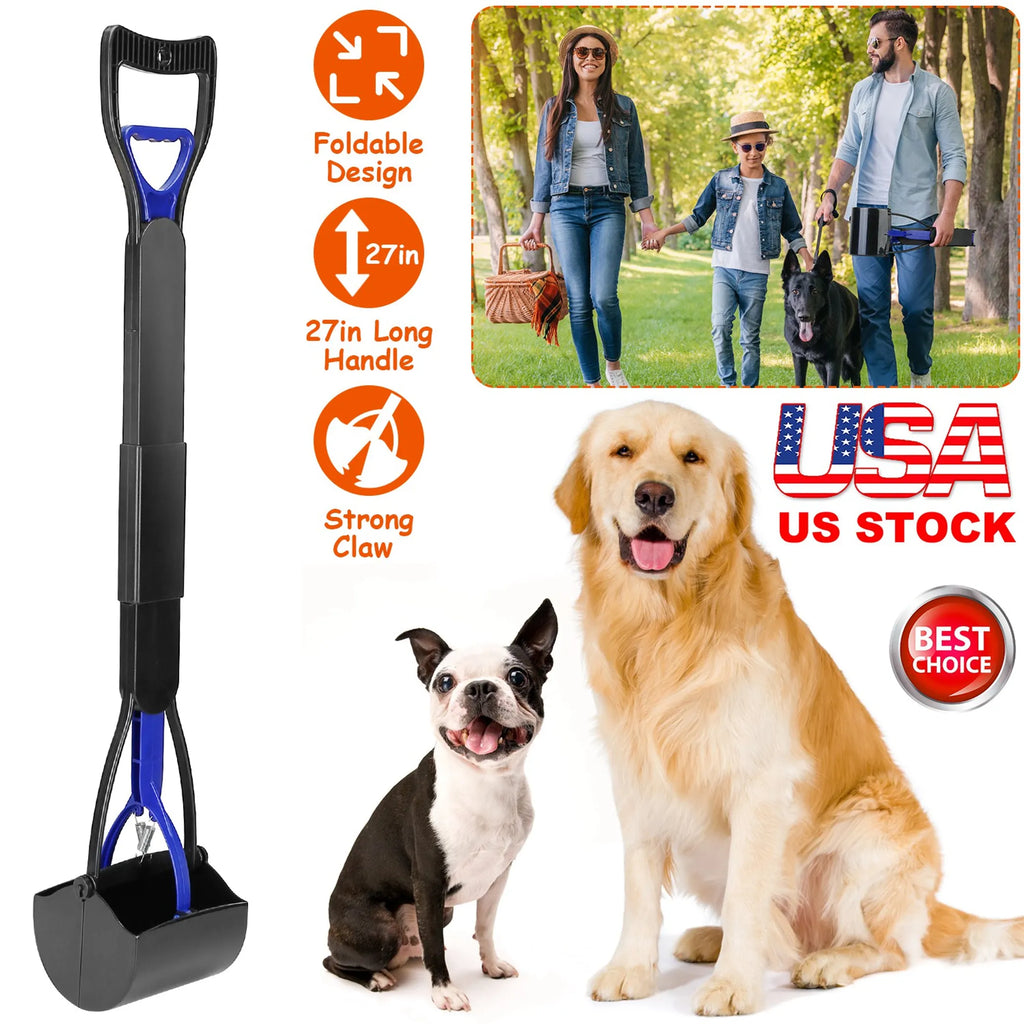 31.5in Pet Pooper Scooper Foldable Long
