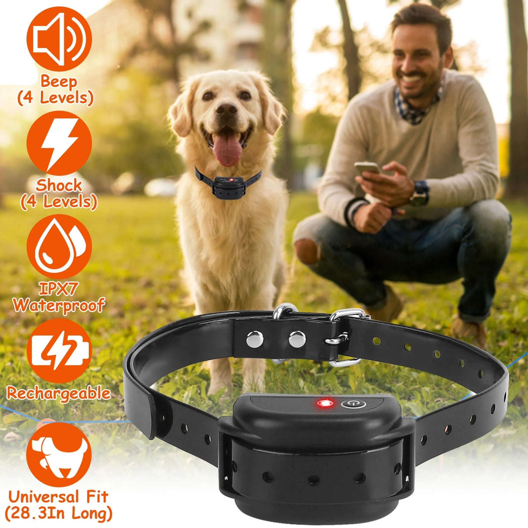 IPX7 Waterproof Electric Dog