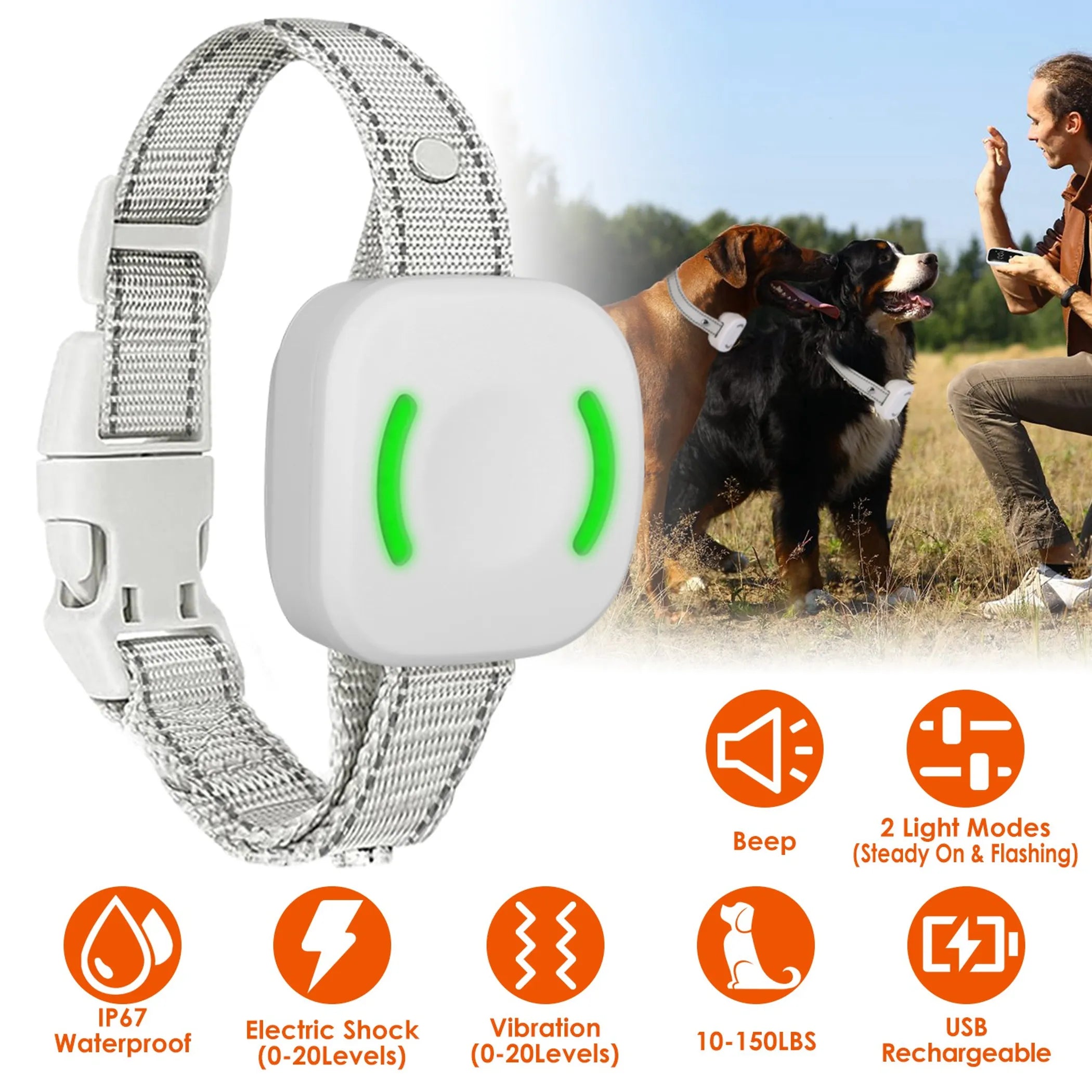 IP67 Waterproof Electric Dog Training Collar