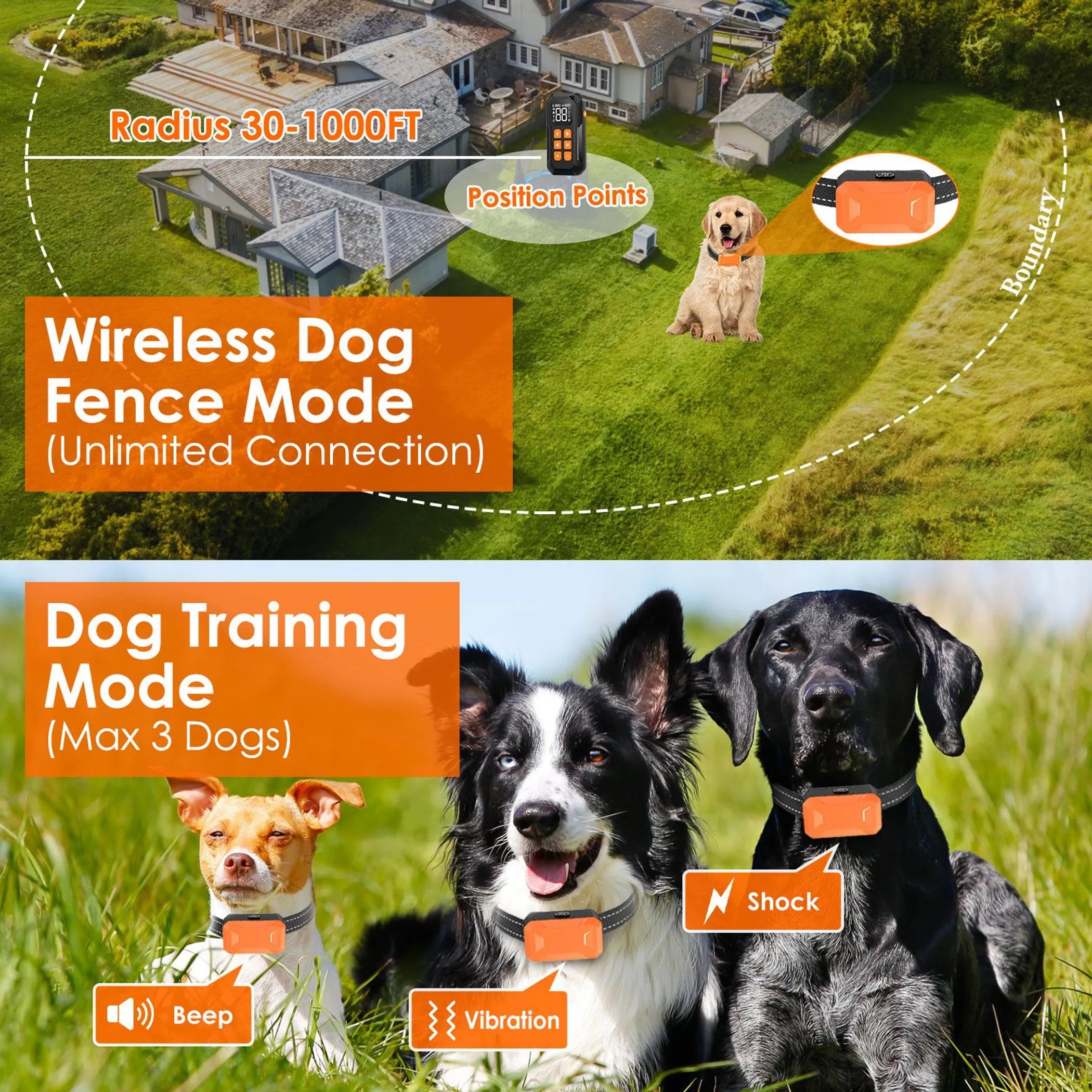Electric Dog Training Collar Receiver