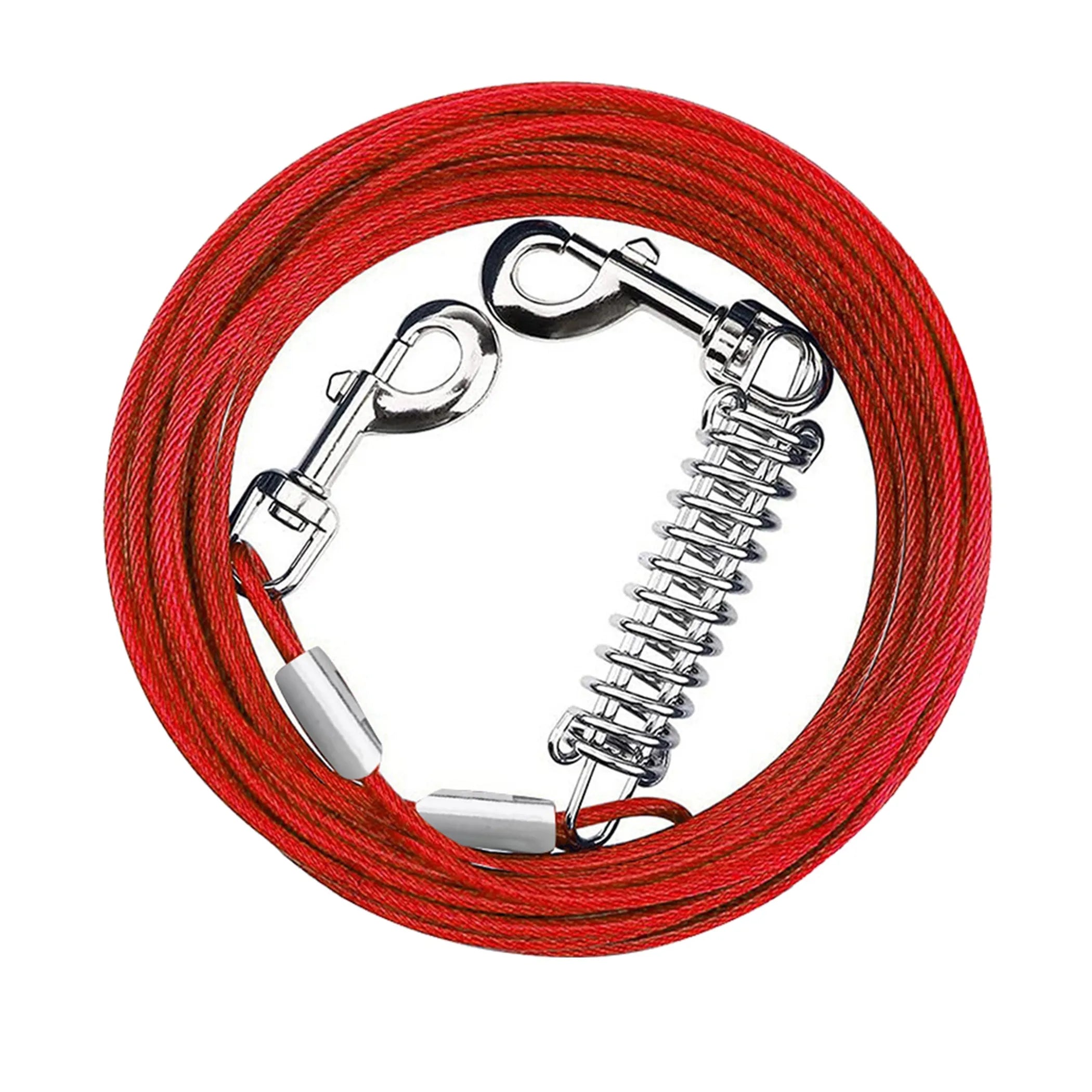 29.5FT Dog Tie Out Cable Long Dog Leash