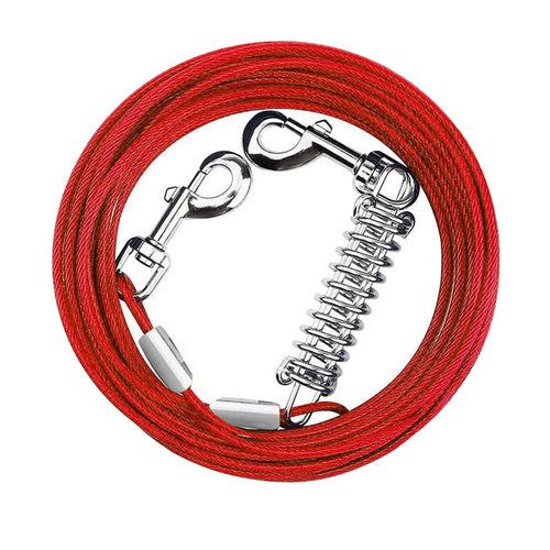 29.5FT Dog Tie Out Cable Long Dog Leash