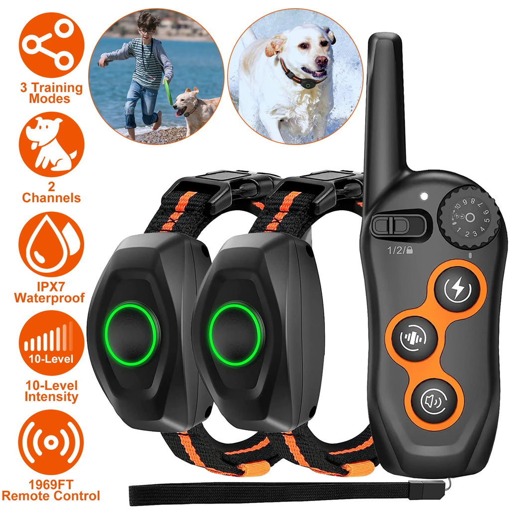 IPX7 Waterproof Dog Training Collar