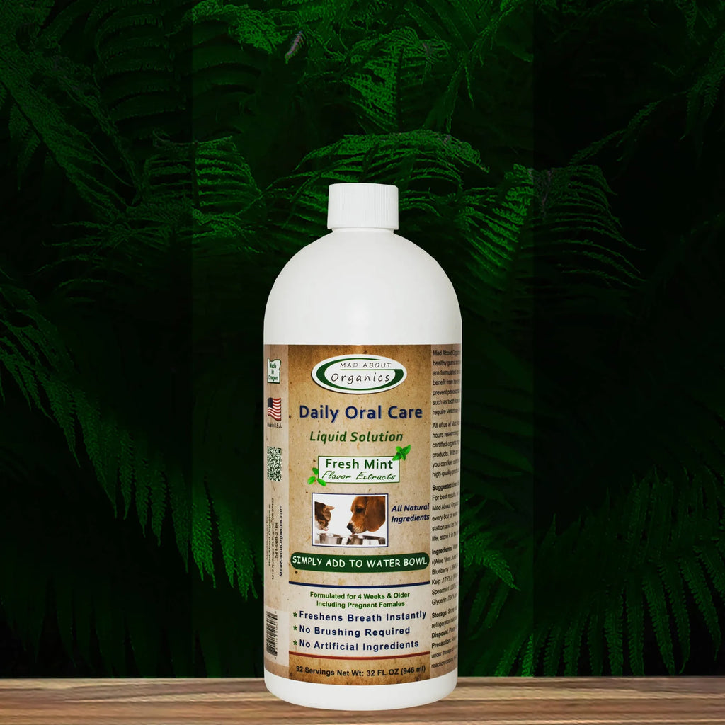 Oral Care Water Additive - Fresh Mint for Cats or Dogs
