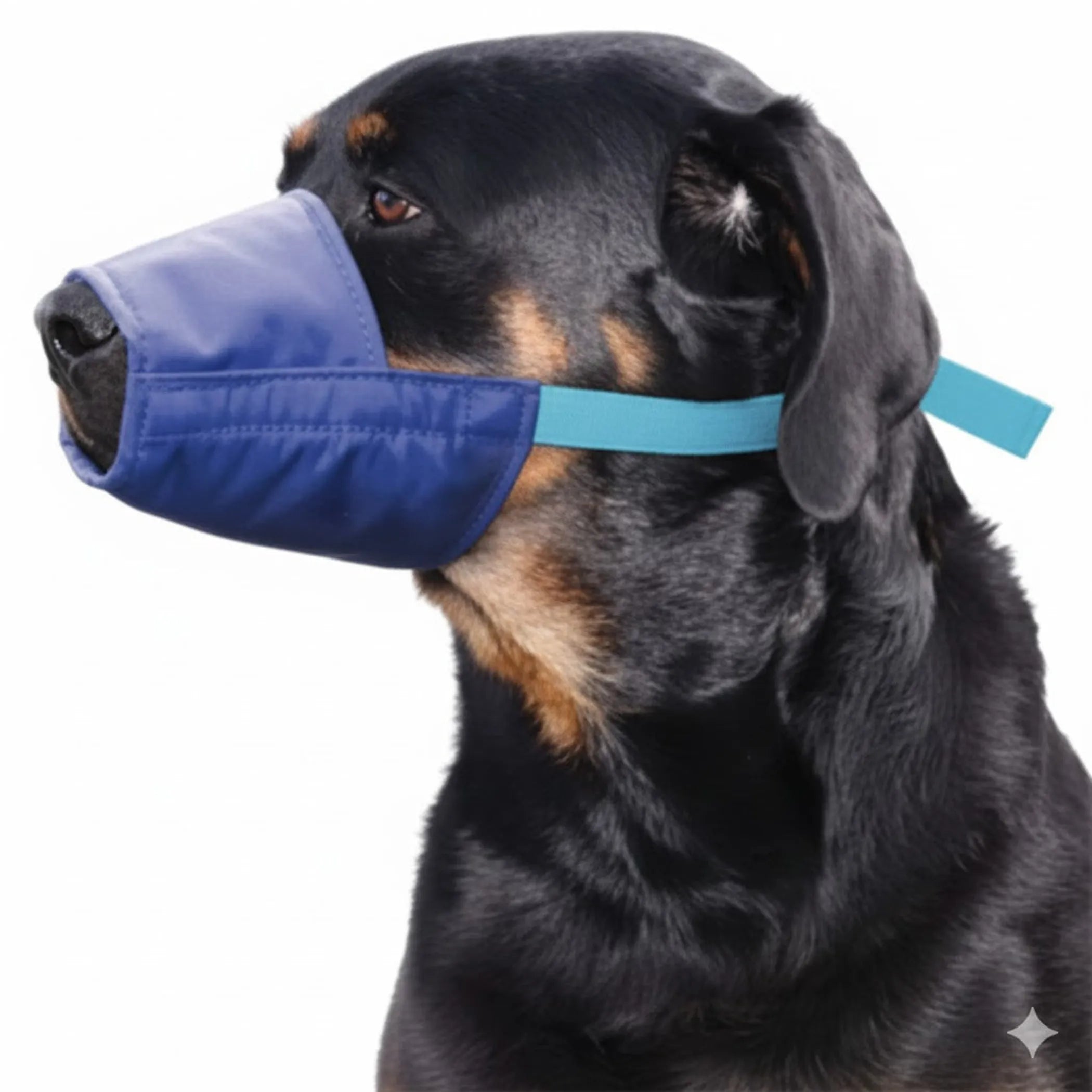 Color-Coded Strap Quick Muzzle for Dogs