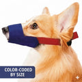 Color-Coded Strap Quick Muzzle for Dogs