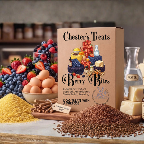Chester Cornbread Berry Bites with Ashawagandha