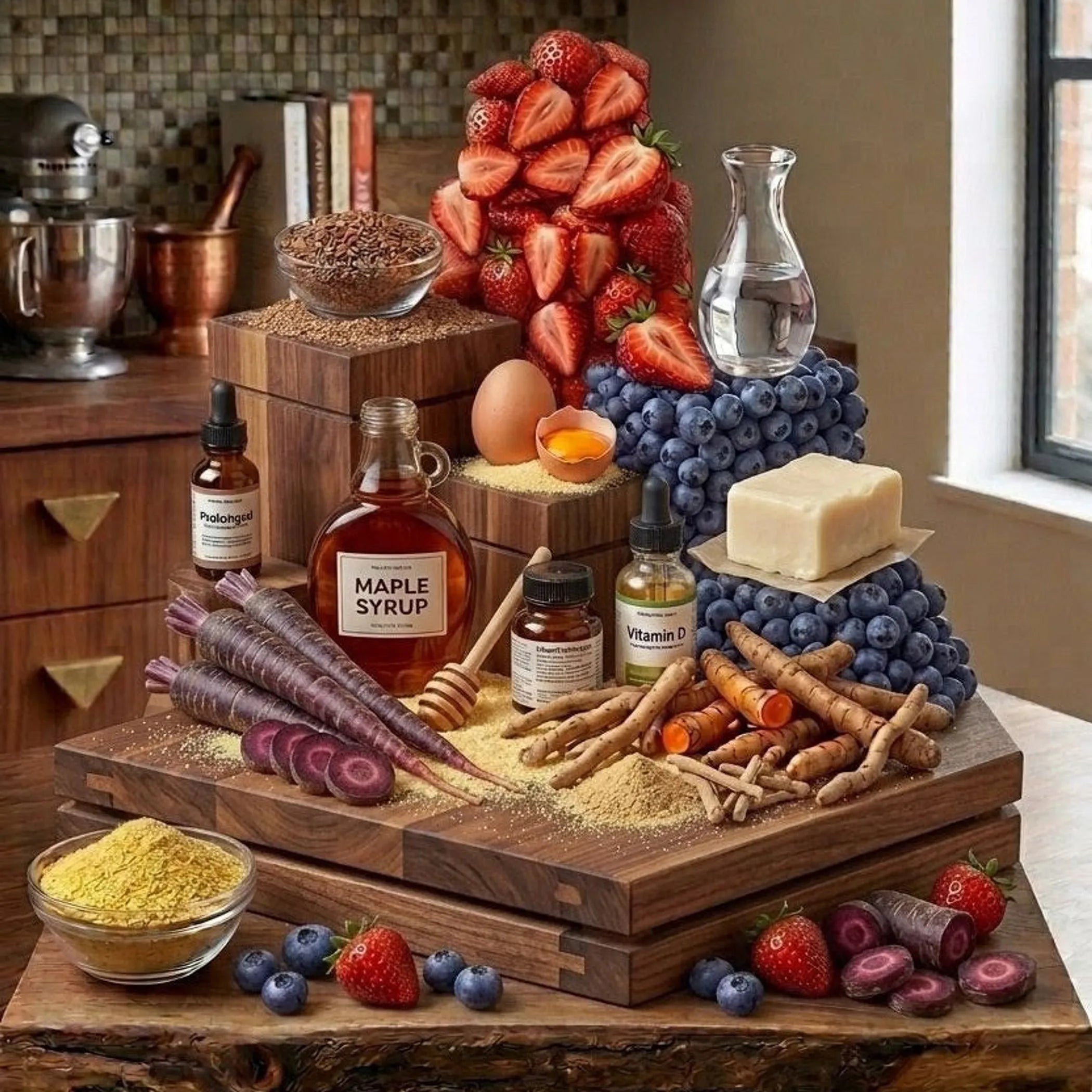 Chester Cornbread Berry Bites with Ashawagandha
