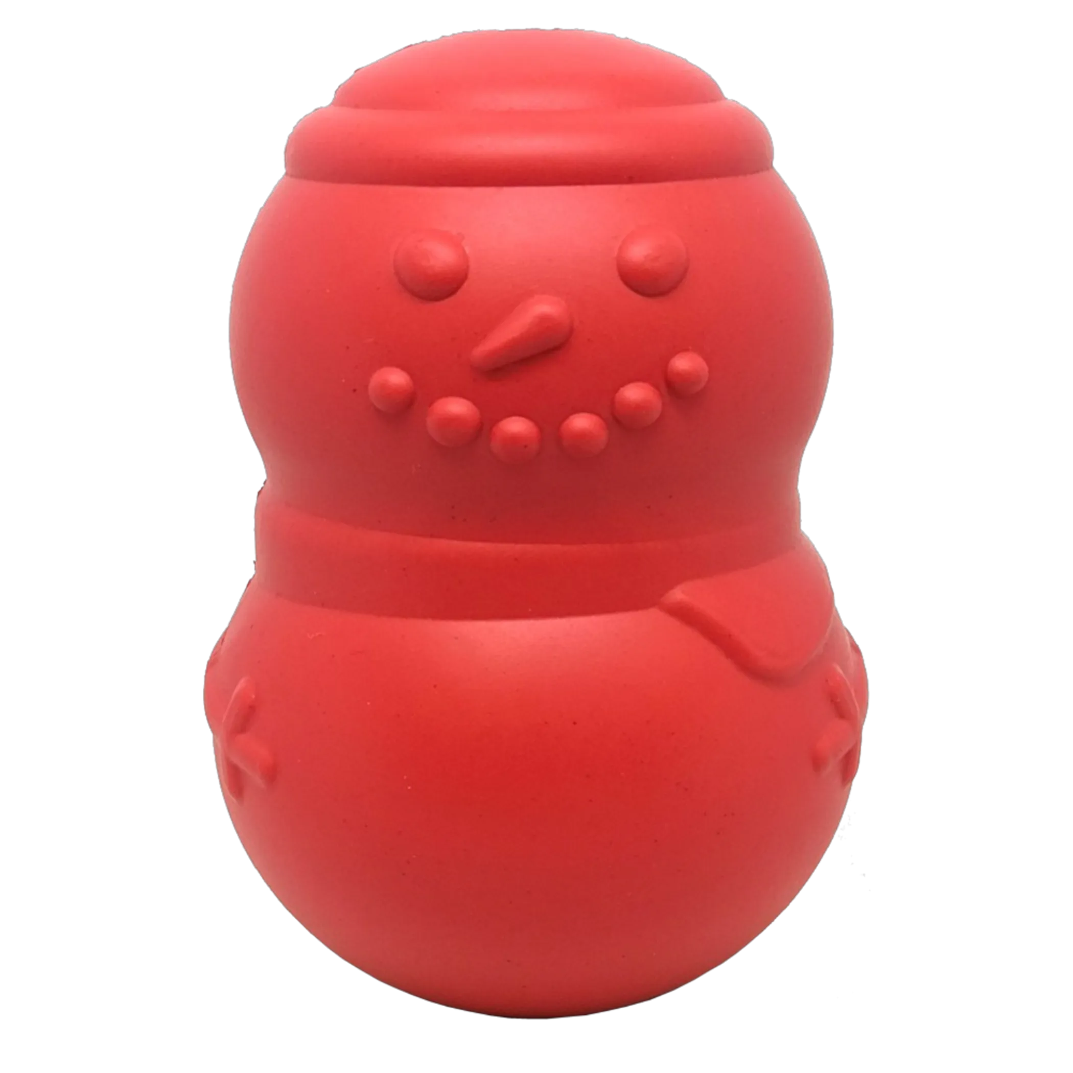 Snowman Dog Toy - Durable Winter Chew Toy for Large Dogs