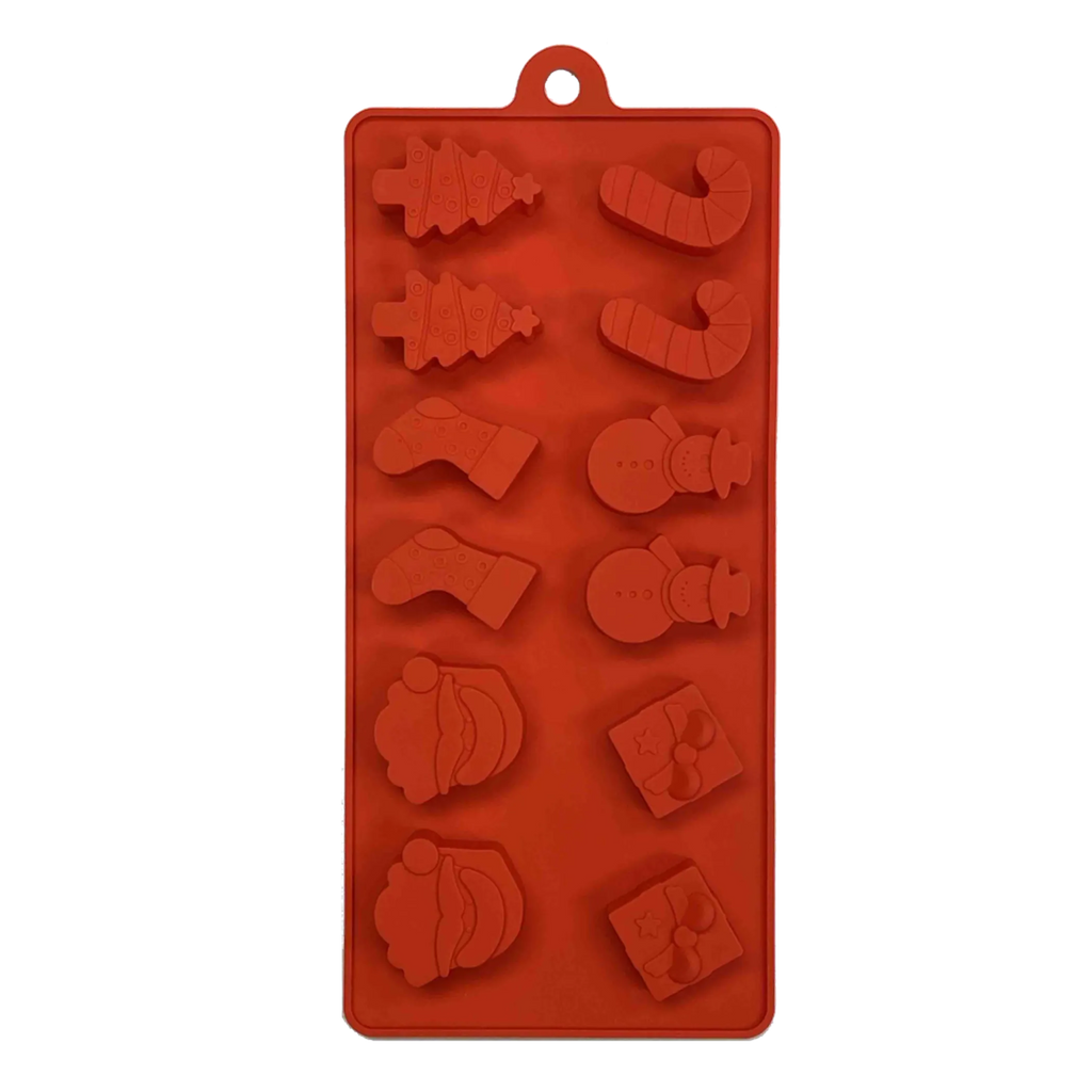 Dogtastic Jelly Shots Silicone Mold - Christmas Shapes