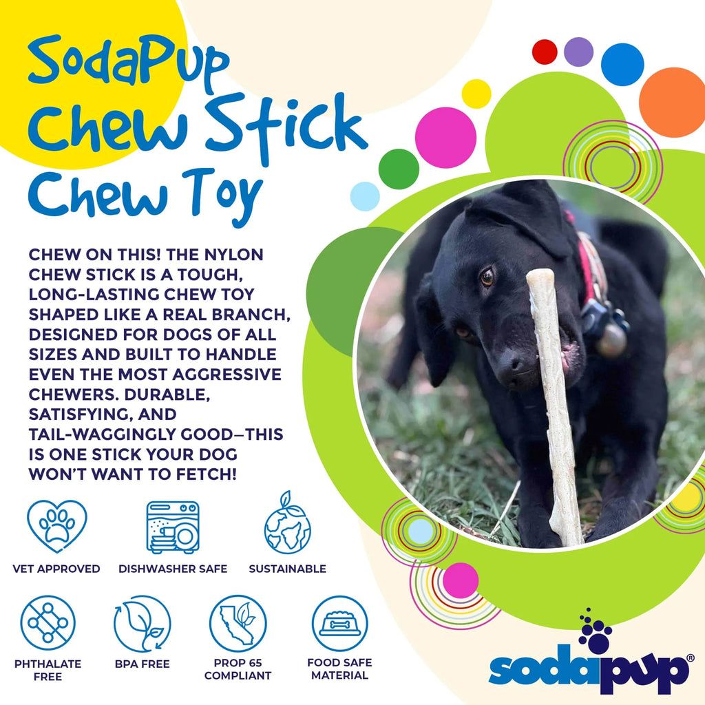 Durable Nylon Chew Stick for Power Chewers | Indestructible Dog Toy