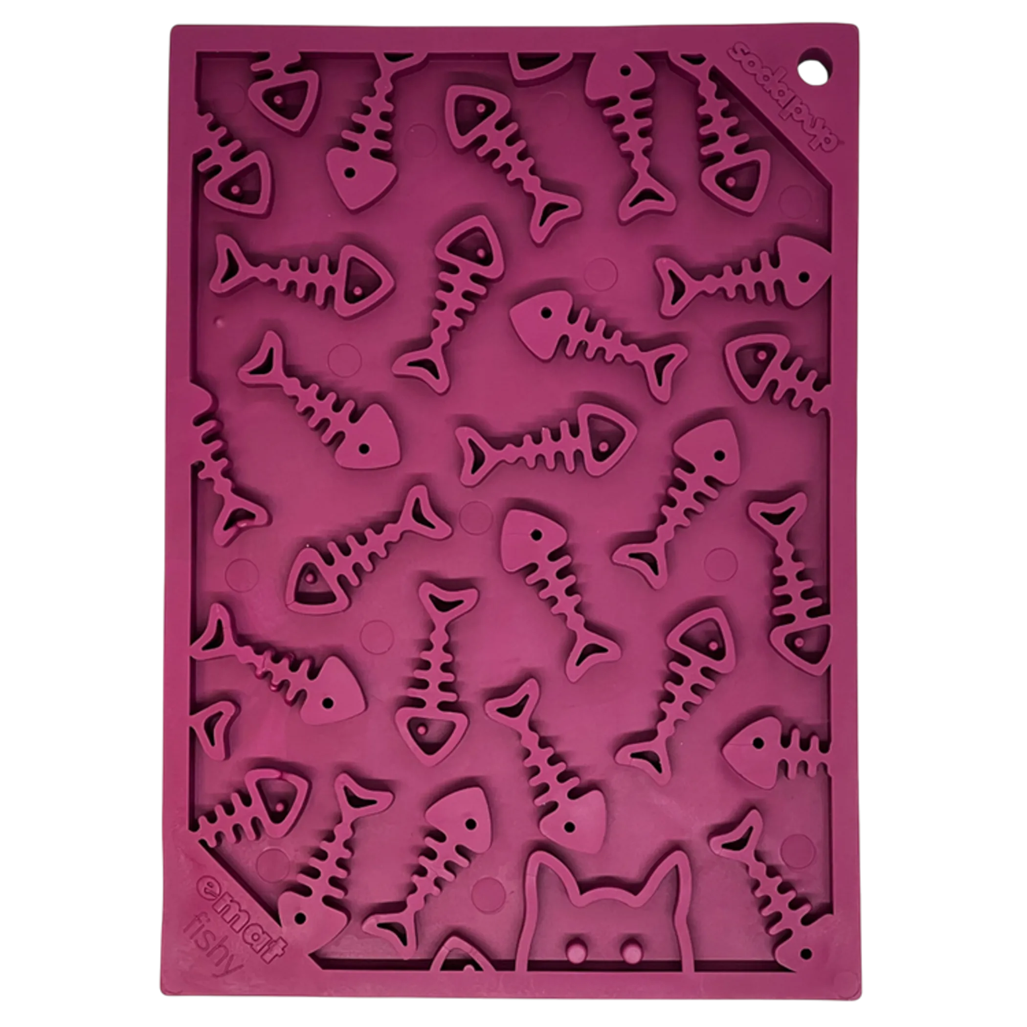 Fishy emat - Small Enrichment Lick Mat for Dogs and Cats