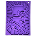 Groovy Love eMat - Small Enrichment Lick Mat| Retro Peace & Love Design
