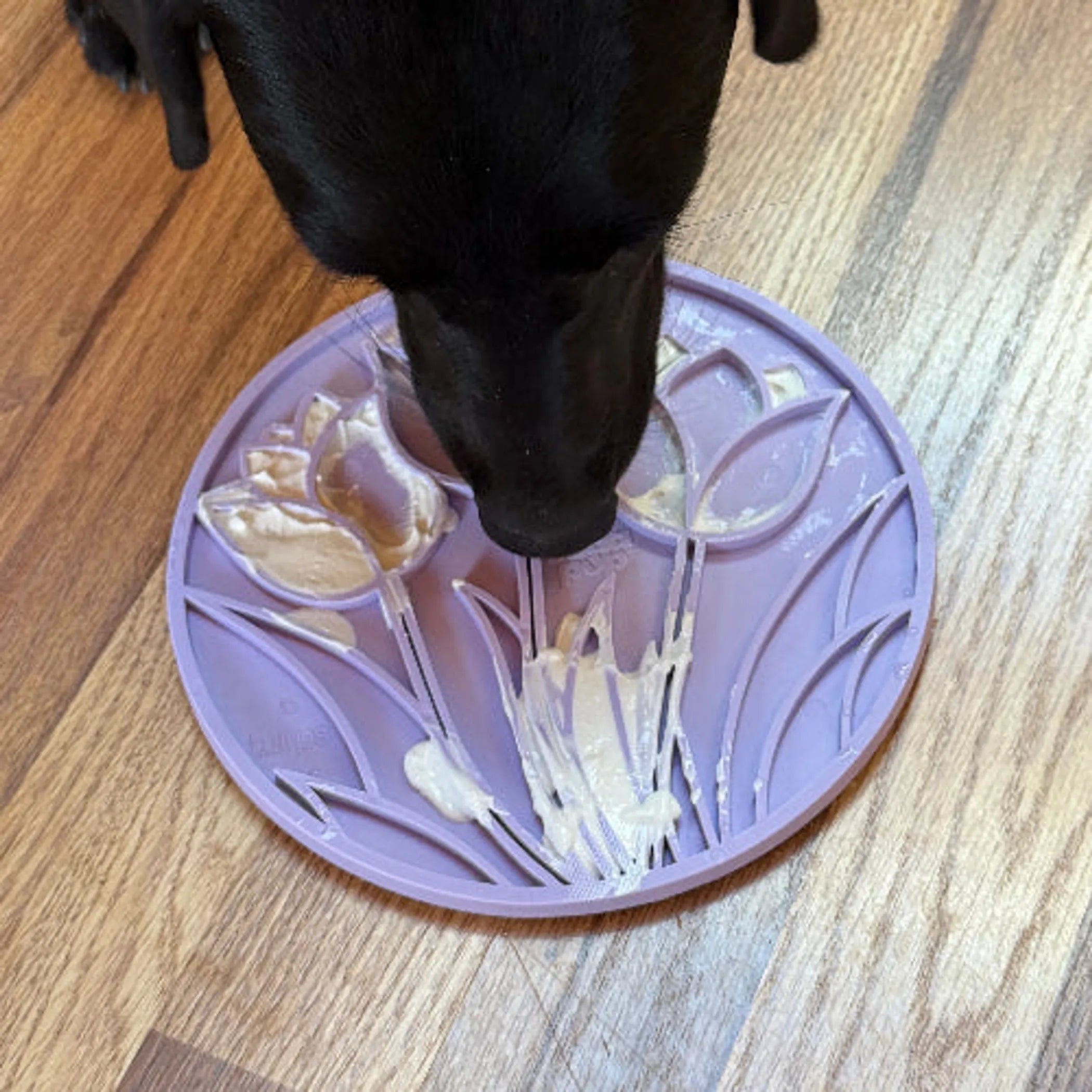 Tulip Design eMat - Enrichment Lick Mat For Dogs and Cats
