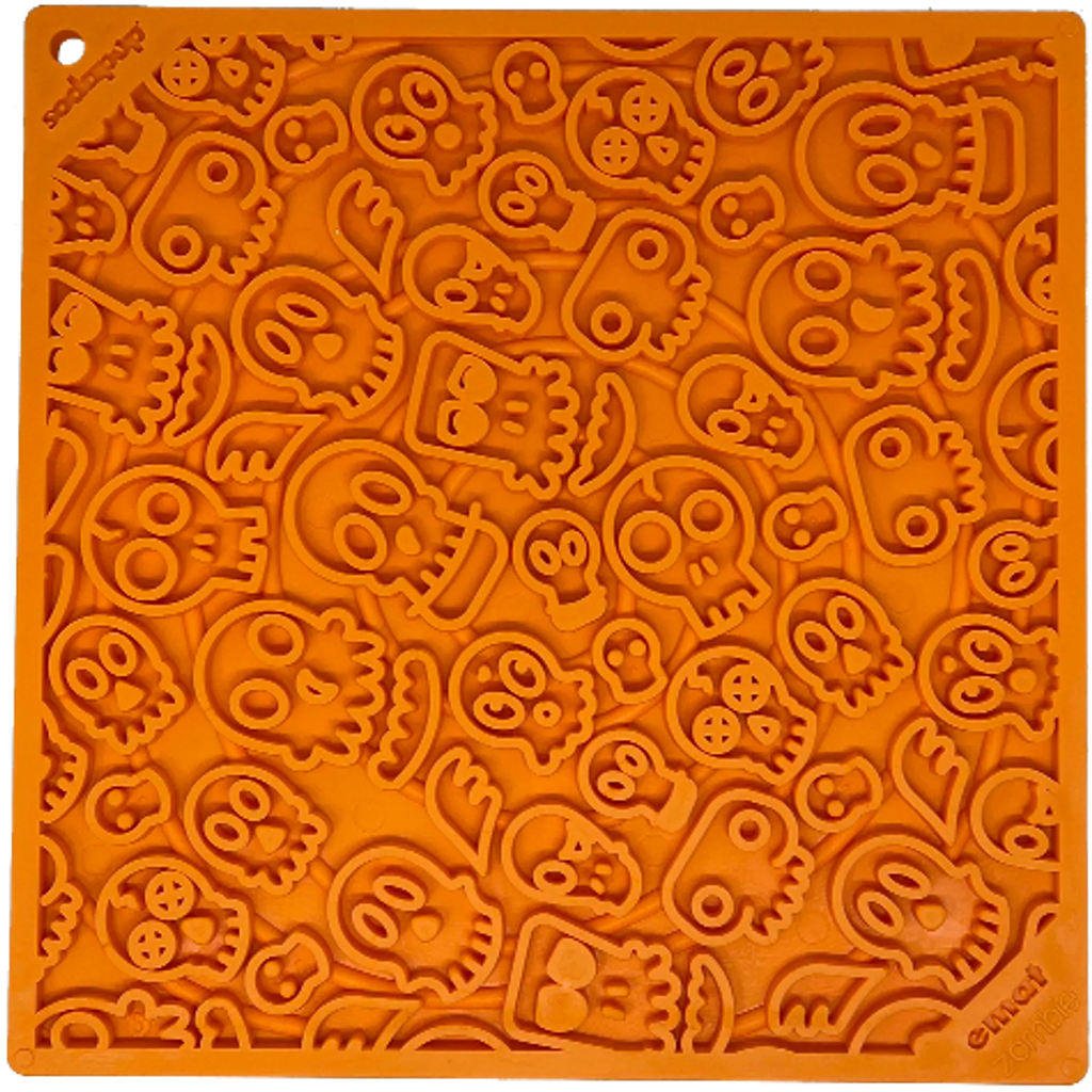 Zombie Design Emat Enrichment Lick Mat