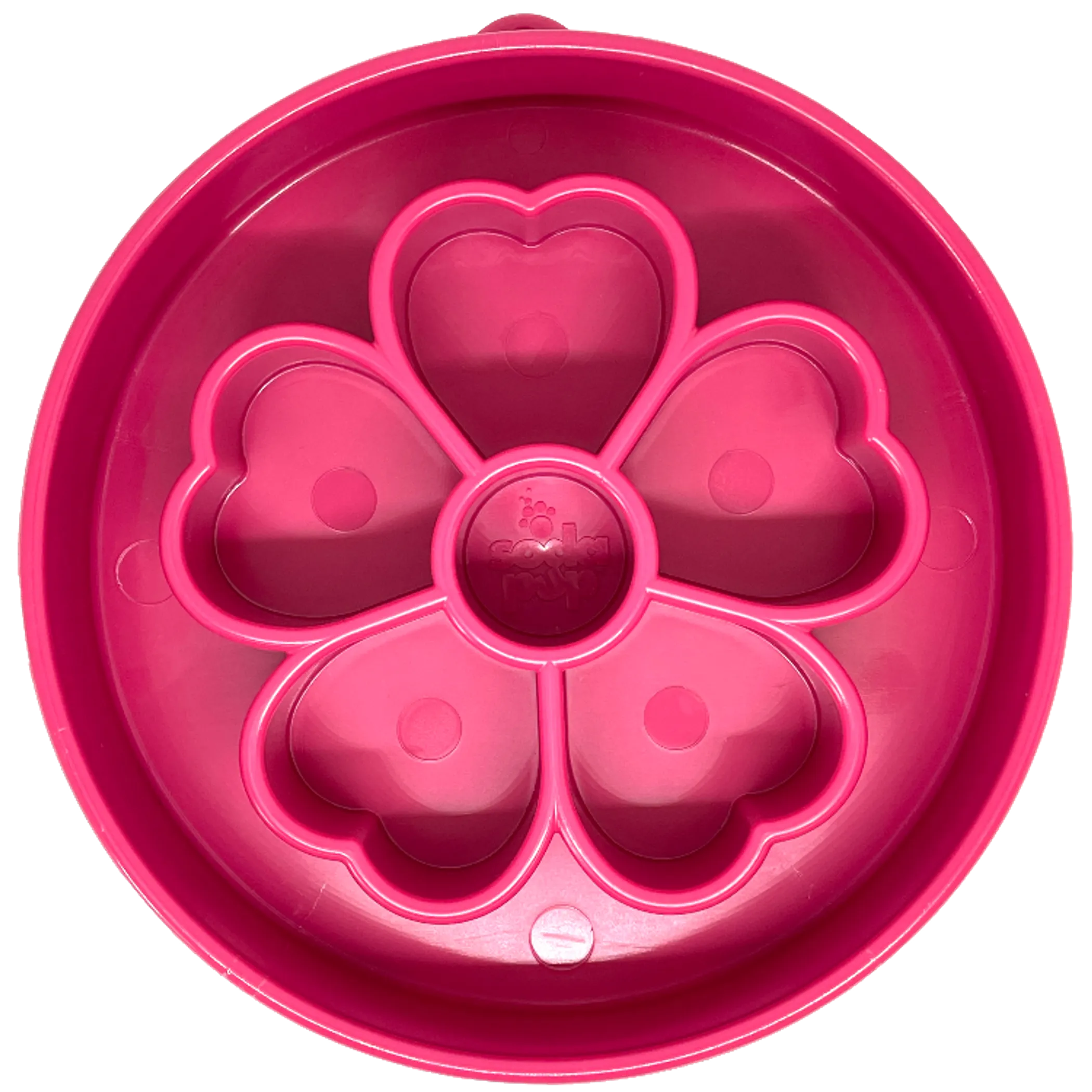Flower eBowl Deep Slow Feeder Dog Bowl for Enrichment