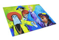 Festive Glass Cutting Board Large