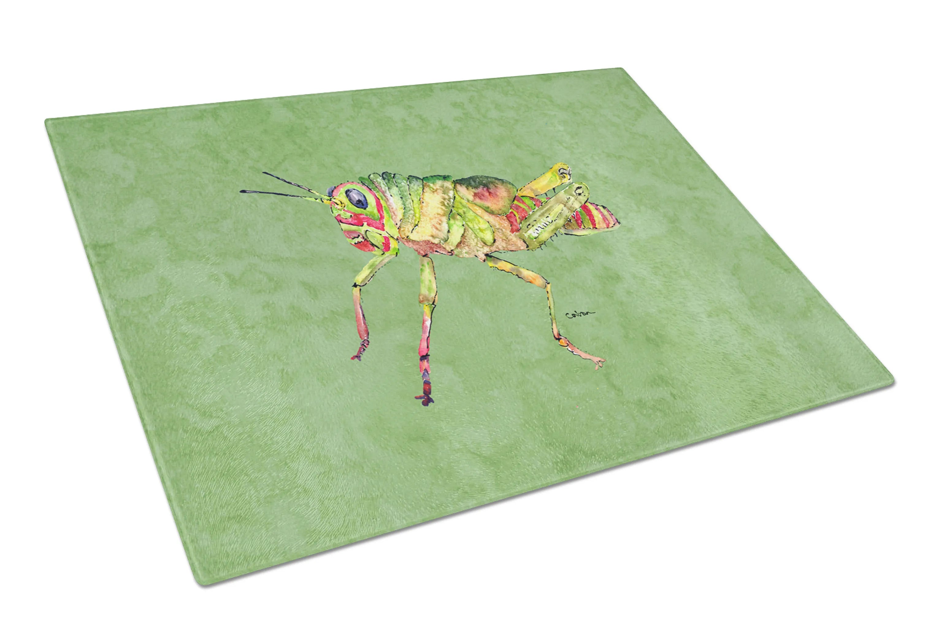 Insect Glass Cutting Board Large