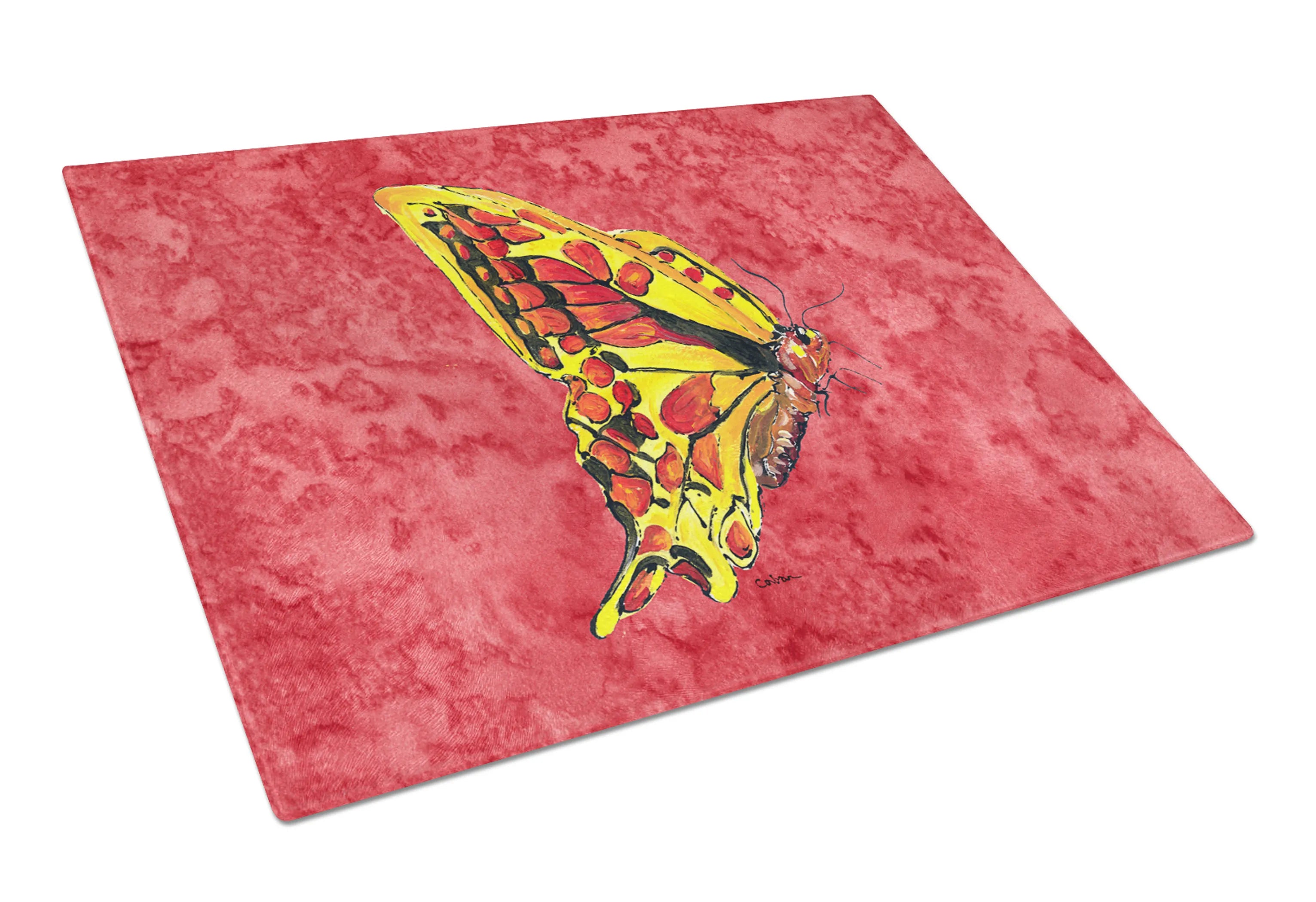 Insect Glass Cutting Board Large
